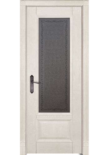 Дверь Аристократ 4 Слоновая кость со стеклом Дверь Аристократ 4 Слоновая кость со стеклом